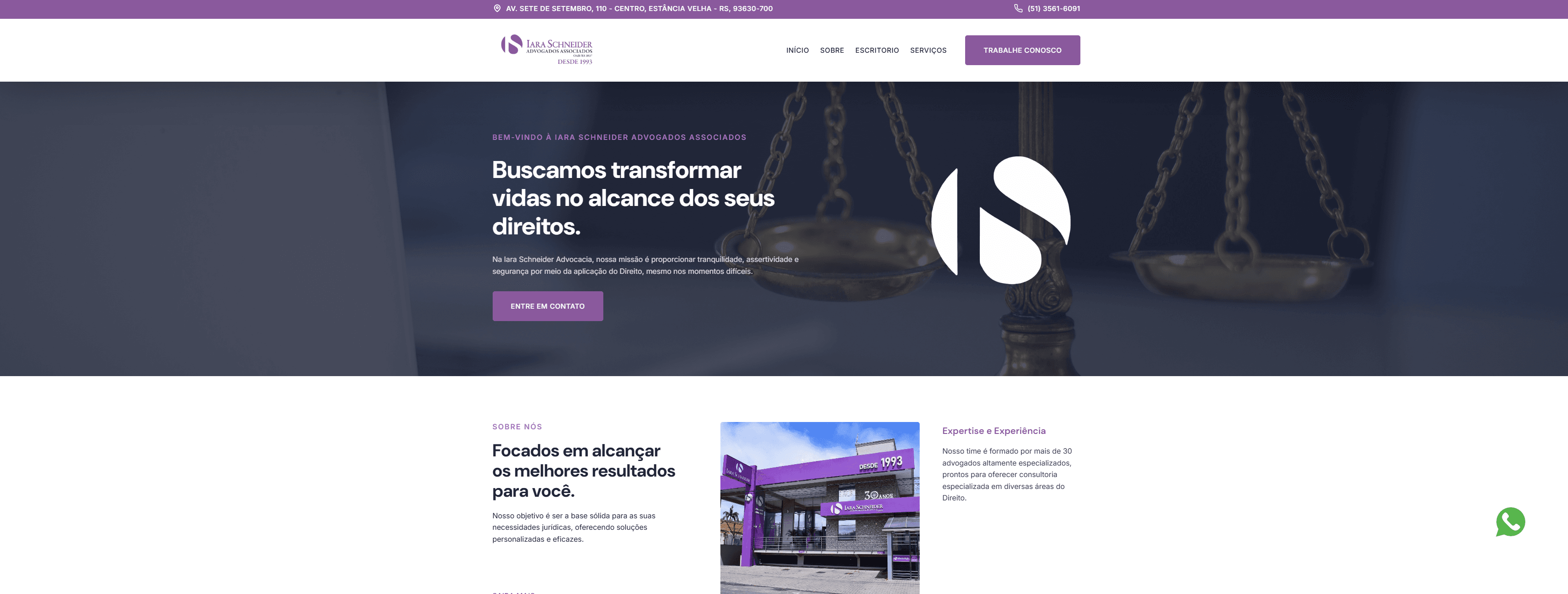 Imagem do projeto Iara schneider advogacia