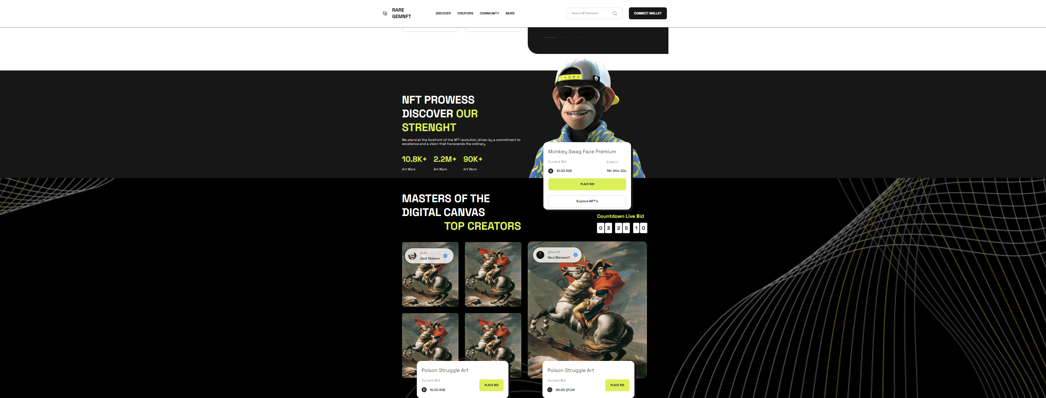 Imagem do projeto RARE GEMNFT